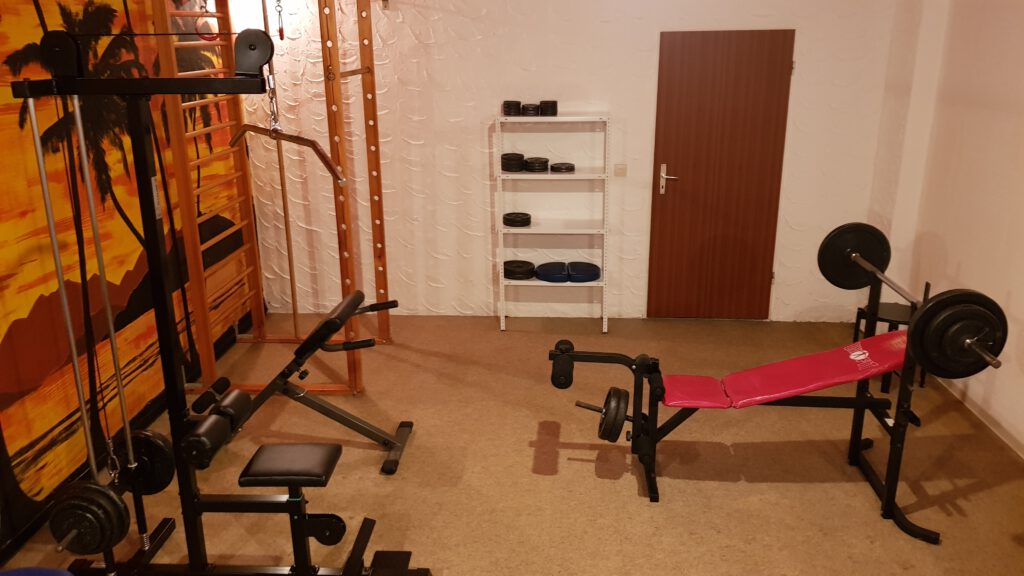 Homegym von oben